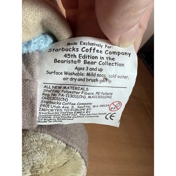 Starbucks Coffee Company Bearista® Bear Collection - Picture 8 of 9